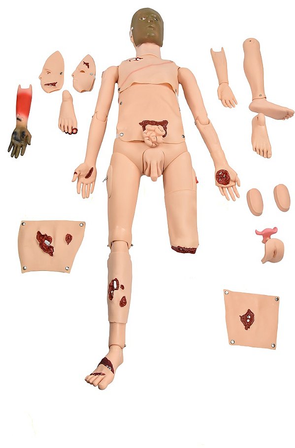 MANEQUIM SIMULADOR DE TRAUMA BÁSICO